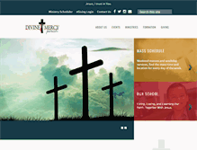 Tablet Screenshot of divinemercysm.org